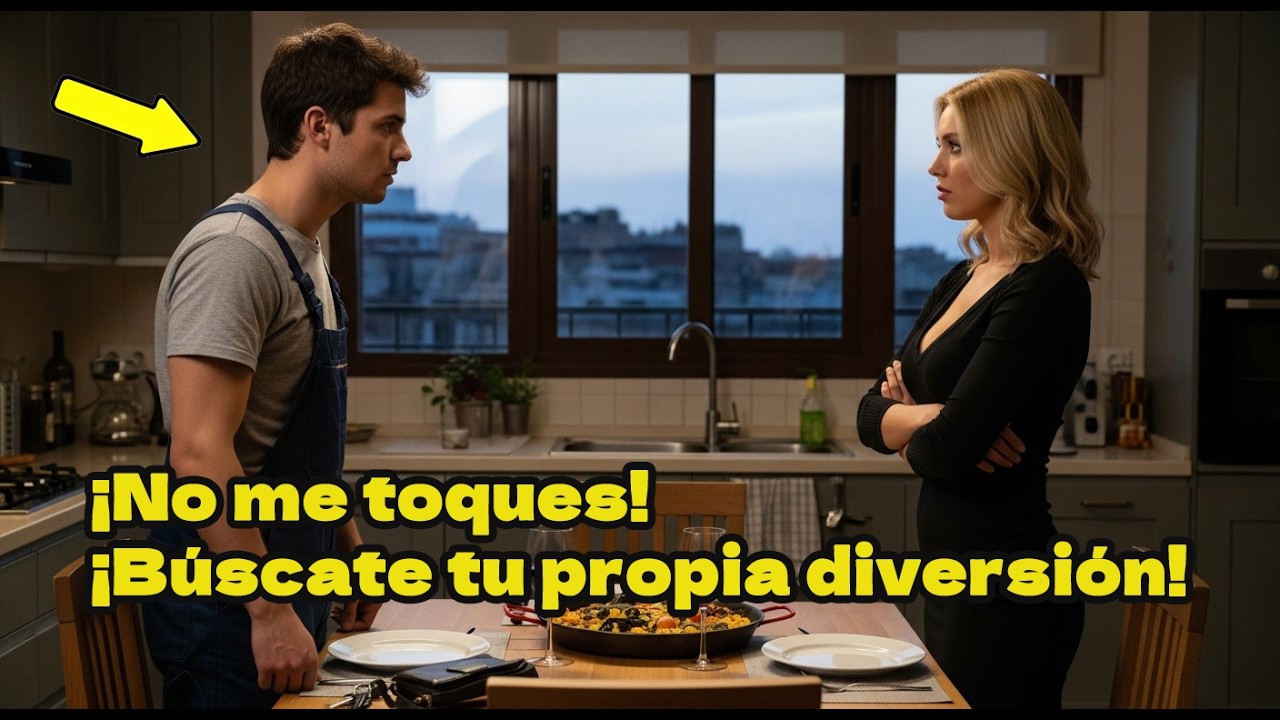 Mi esposa dijo: "¡Imbécil! No me toques, búscate tu propia diversión". Perfecto... Pues...