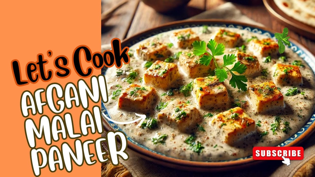 Ultimate Creamy Afghan Malai Paneer Recipe!