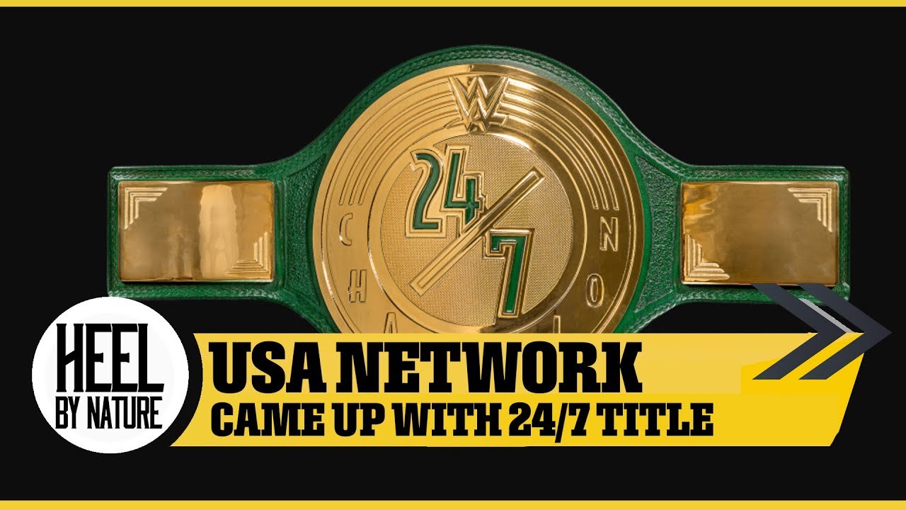 wwe smackdown 2019 WWE 24/7 Championship Was Reportedly USA Network's Idea
