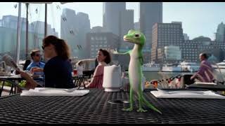 Geico Television Commercial  Gecko Drops Tea In Boston Harbor 2013