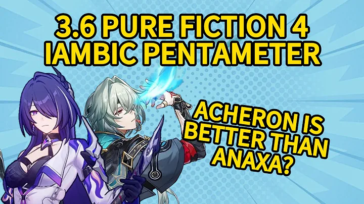 [3.6] NEW Pure Fiction 4 | Anaxa E0S0 x Dan Heng PT E0S0 & Acheron E0S0 | Honkai: Star Rail