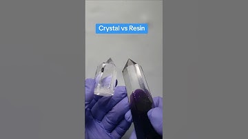 Closer look at the first resin cast from a silicone mold pour of a crystal #ResinArt #ResinArtSafety