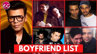 Celebrity Karan Johar's Dating History Wealth