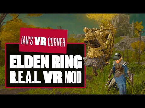 I Put My Head Inside A Dragon&#039;s Mouth! - ELDEN RING FIRST PERSON VR MOD GAMEPLAY! - Ian&#039;s VR Corner