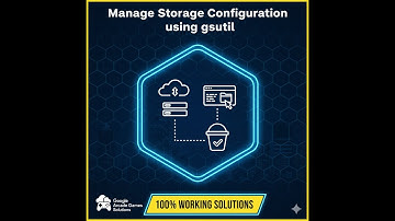 🔥 Manage Storage Configuration using gsutil #googlearcade #googlecloud #freeswag #coding #ai #course
