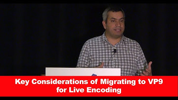 Key Considerations of Migrating to VP9 for Live Encoding