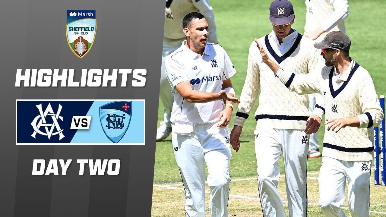 Victoria v NSW | Sheffield Shield 2023-24 | Day 2