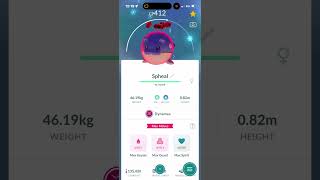 Max Guard Move On Dynamax Spheal In Pokémon Go