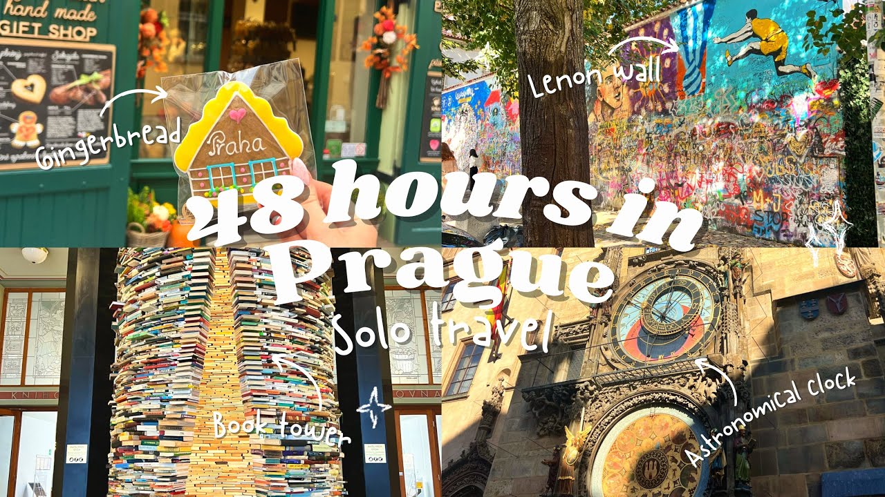 48 HOURS IN PRAGUE - INTERRAILING / HOSTEL TOUR / ASTRONOMICAL CLOCK / CHARLES BRIDGE / LENON WALL