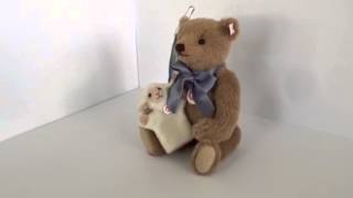 Steiff Steiff Little Boy Blue Teddy Bear With Lamb Puppet EAN 683077