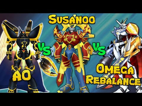 VS.-Susanoomon Vs. Omegamon X  Digimon Amino Chicos Elegidos Amino