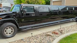 Hummer H2 limo in South Dakota