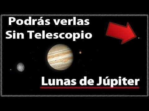 Vídeo: Las Lunas De Júpiter Se Pueden Ver Con Binoculares Este Mes