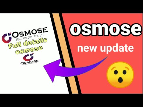 Osmose new update। OSM Login Problem Solved | Osm Software Solutions New Update l Osmose Technology.