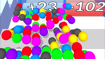 Balls On Stairs 🔴🔵🟡 MAX LEVELS All Levels Gameplay Walkthrough Android, iOS BIG UPDATE!!!