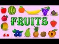 Learn Fruits name in English | color animation | Educational videos preschool | kid2teentv