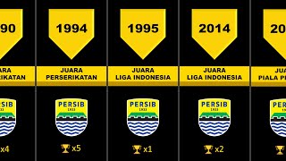 Deretan Gelar Juara PERSIB dari Tahun ke Tahun (Sejak Berdiri - Sekarang)
