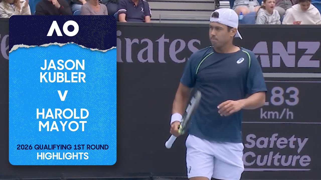Jason Kubler v Harold Mayot Highlights | Australian Open 2026 Qualifying First Round
