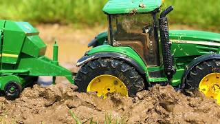 Toy Truck Lost Wheel! RC Bruder Custom Vehicles Outdoor Trouble!
