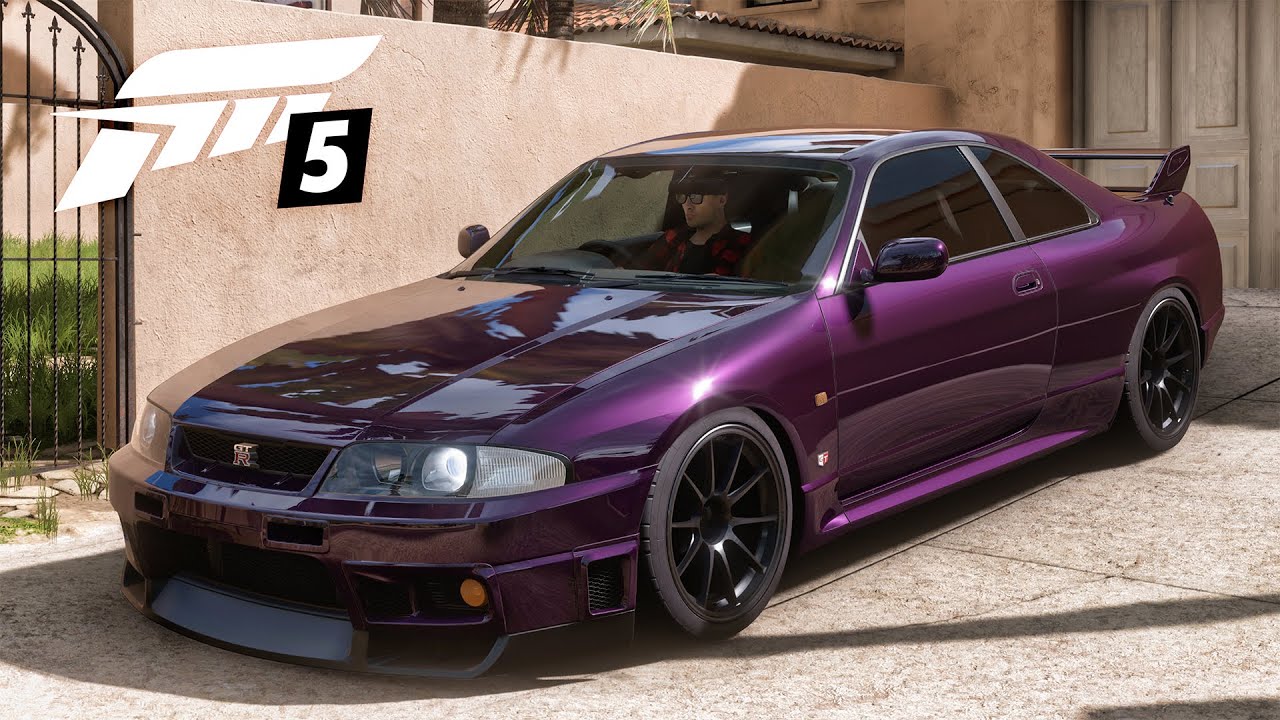 Forza Horizon 5 Gameplay - 1997 Nissan Skyline GT-R R33 V-Spec