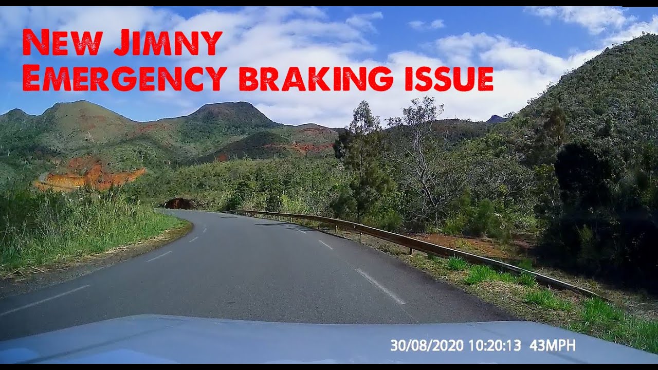New Suzuki Jimny Autonomous Emergency Braking is Scary