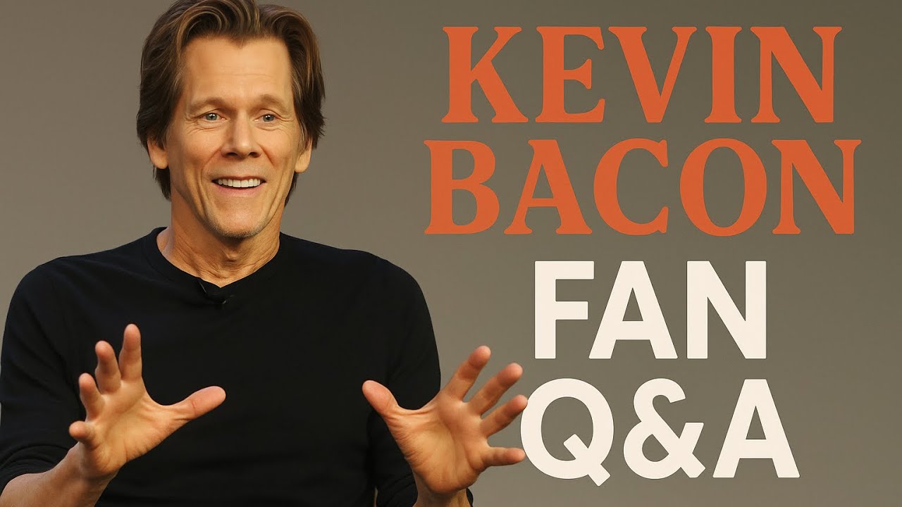 Kevin Bacon Opens Up: Acting, Family, Marriage & Life Lessons | Exclusive Fan Q&A Interview