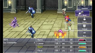 Final Fantasy V (Old Ver.) {Part 8} Obtaining Shiva & Visiting Tycoon Castle screenshot 3