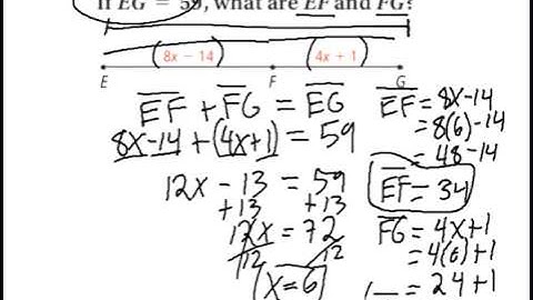 Segment Add. Post. vs. Midpoint
