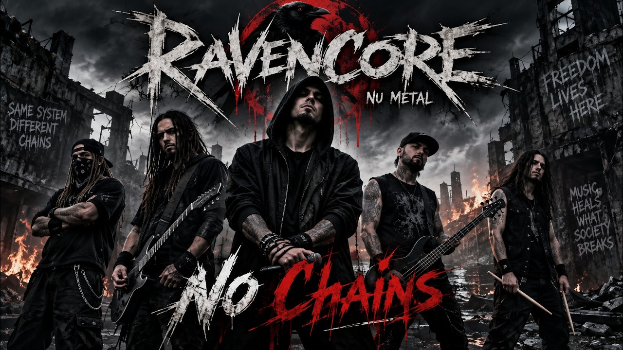 Ravencore – NO CHAINS | Nu Metal | Official Music Video