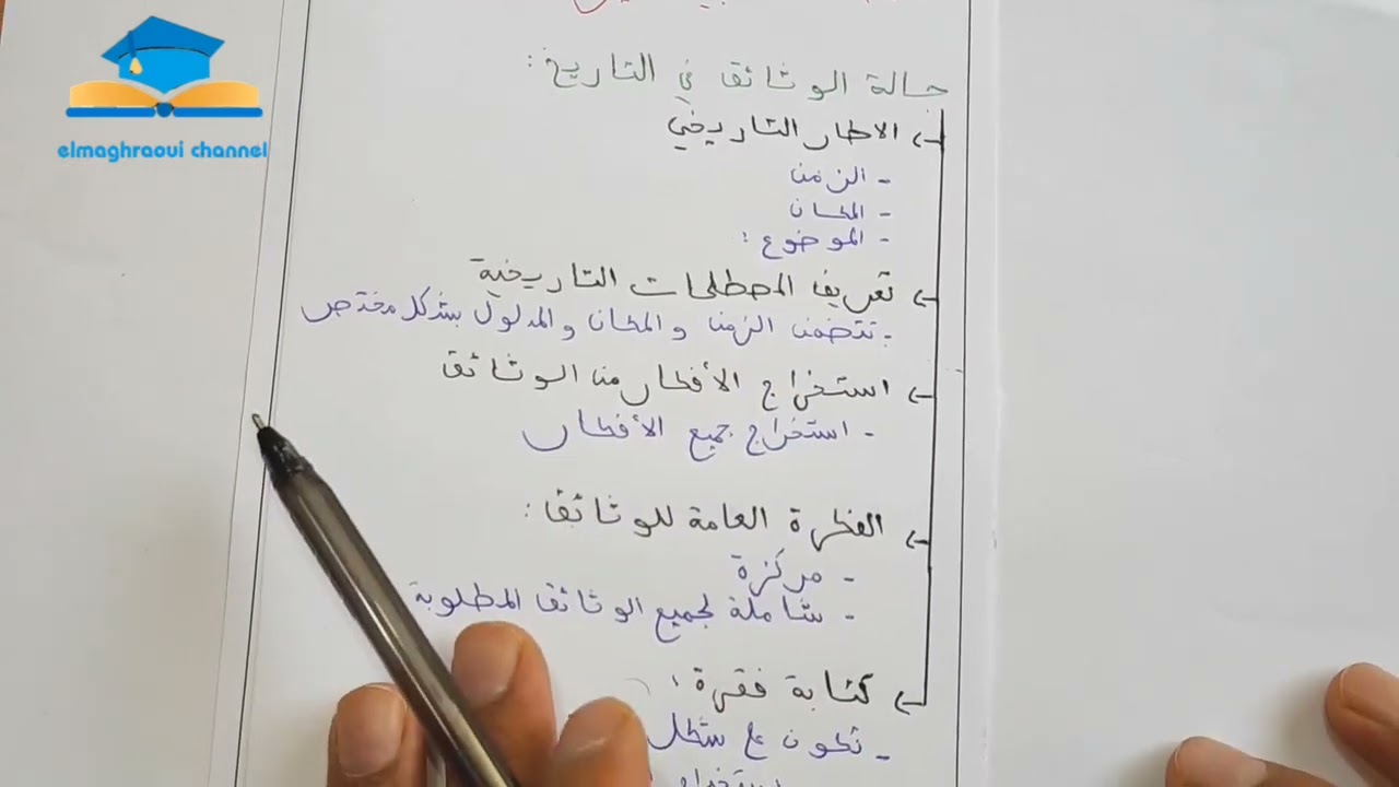 أخطاء يرتكبها التلاميذ في الاشتغال على الوثائق تمنحهم نقطة 0