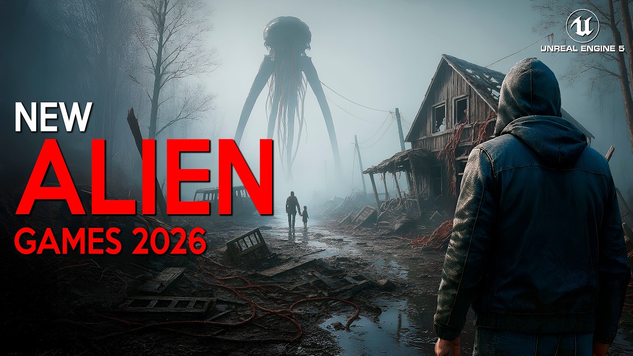 TOP 30 ULTRA REALISTIC Alien Games coming out in 2025 and 2026 - YouTube