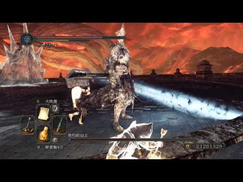 黑暗靈魂2 白靈遊玩紀錄 vs焦灼的白王