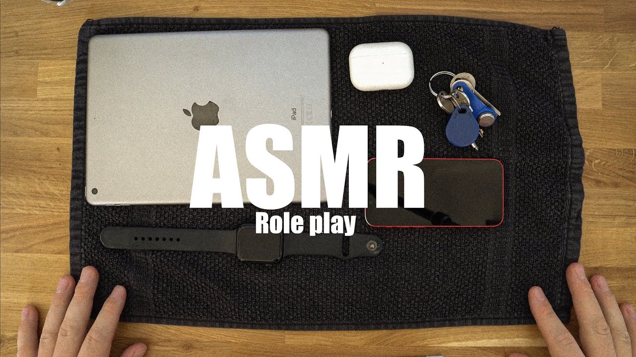 ASMR CZ - Role play. Čistím ti věci