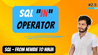 💥SQL IN Operation | Query Data From Single Table | MySQL #2.5