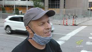 Man discusses wife's arrest after Kobe Heisler protest
