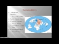 AP Human Geography – Global Geopolitics