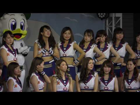 M☆Splash!!こなつお姉さん、マーくん千葉ロッテマリーンズ最終戦 記念撮影タイム