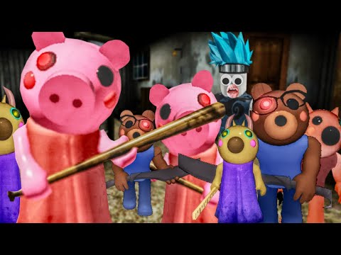 Piggy But Theres 100 Players in Roblox?! (Roblox Gameplay)