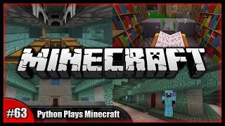 Python Plays Minecraft || Mini Utility Room & Empire Sheep Farm! || Minecraft Survival PC [#63] Profile