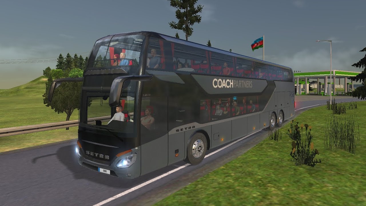 THE KING OF DELUXE COACH PARTNERS Bus Simulator Ultimate Setra S531 DT Deluxe Full Gameplay