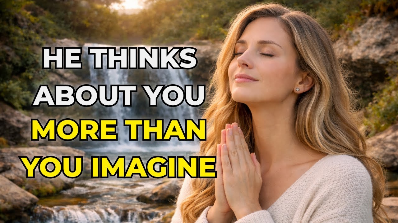 PRAY THIS TODAY - This Sign Shows He Thinks About You Much More Than He Lets On