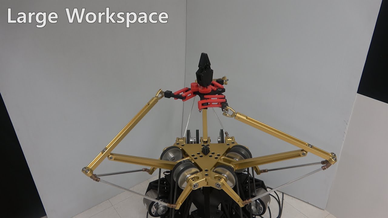 Low-Impedance Sensorless Physical Human-Robot Interaction with a Parallel Robot