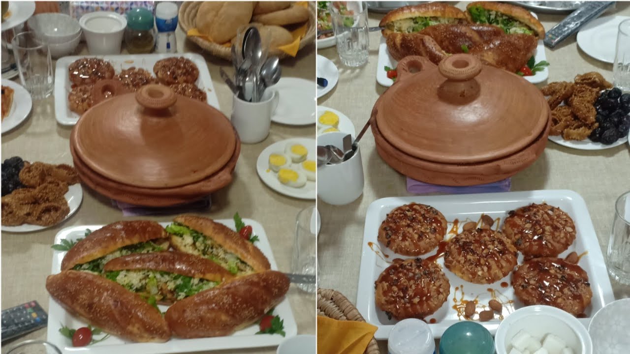 الفطور اليوم الثالث من شهر الكريم من القليل غدي توجدي الكثير خصك غير شوية الحداكة