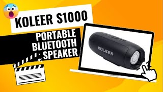 Koleer S1000 Bluetooth Speaker