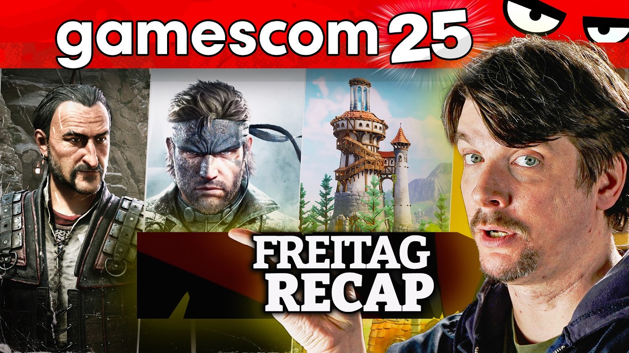 Recap Freitag: Durchgespielt - Unser REVIEW zu MGS DELTA! Wie "SIEDLER" wird PAGONIA?| gamescom 2025