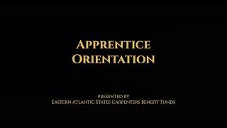 Apprentice Orientation Video