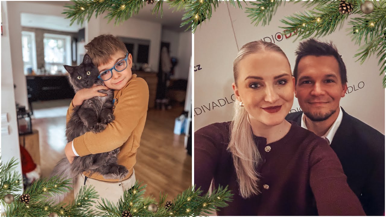 🎄VLOGMAS #17🎁 | Vicky má monokla 😱 | jdeme do divadla 🎭