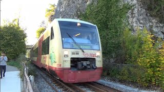 🇩🇪 VT 238 + VT 247 + VT 250 der SWEG (HZL) bei der Einfahrt in Sigmaringen aus dem Donautal