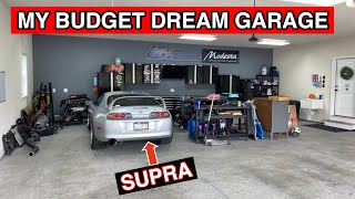 My Custom Budget Garage & Tools Tour!