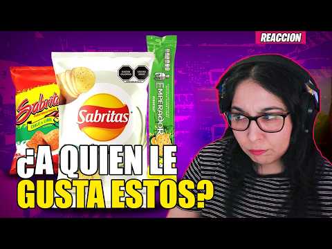 ¿DE VERDAD SON TAN MALOS? Reaccionando a los PRODUCTOS MÁS ODIADOS DE MÉXICO